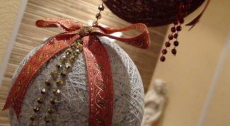 Картинка по теме - как сделать новогодние шары