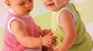 Картинка по теме - как связать ребенку безрукавку