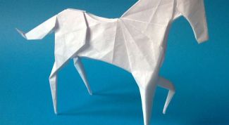 Картинка по теме - как сделать лошадь оригами