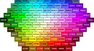 Картинка по теме - как узнать номер цвета