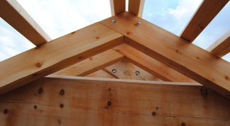 Картинка по теме - как сделать крышу в бане