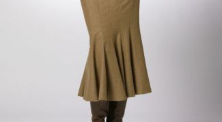 Картинка по теме - как сшить юбку-годе