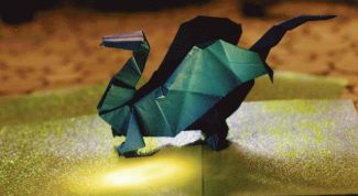 Картинка по теме - как делать дракона оригами