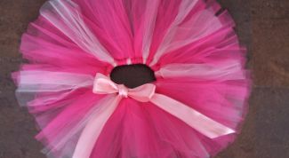 Картинка по теме - как сшить фатиновую юбку