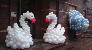 Картинка по теме - как украшать воздушными шарами