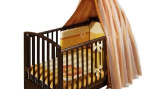 Картинка по теме - как вешать балдахин на кроватку