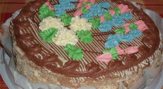 Картинка по теме - как сделать крем для украшения торта