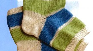 Картинка по теме - как вязать пятку-бумеранг