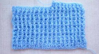 Картинка по теме - как вязать выпуклые столбики