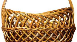 Картинка по теме - как сплести корзинку