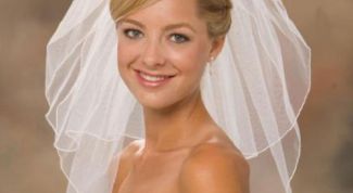 Картинка по теме - как крепить фату