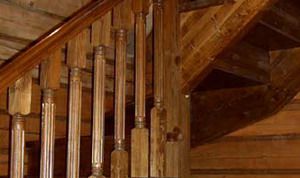 Картинка по теме - как установить балясины