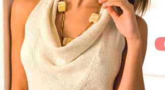 Картинка по теме - как вязать складки