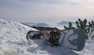 Картинка по теме - как закрепить сноуборд