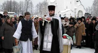 Картинка по теме - как встречать праздник крещение