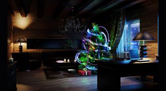 Картинка по теме - как украсить кабинет в новый год