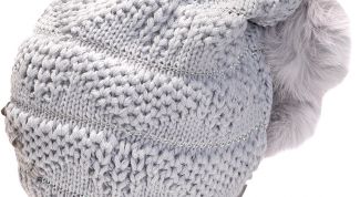 Картинка по теме - как связать шапку-чулок спицами