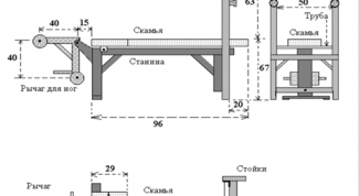 Картинка по теме - как сделать самому скамью для жима