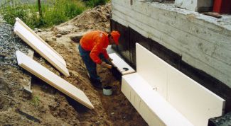 Картинка по теме - как утеплить фундамент в доме