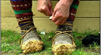 Картинка по теме - как сделать лапти