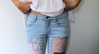 Картинка по теме - как зашить дырки на штанах