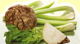 Картинка по теме - как чистить сельдерей