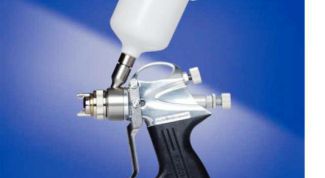 Картинка по теме - как красить краскопультом