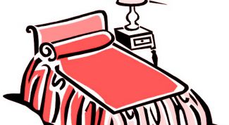 Картинка по теме - как заправить кровать