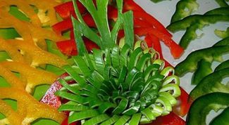 Картинка по теме - как украсить закуски