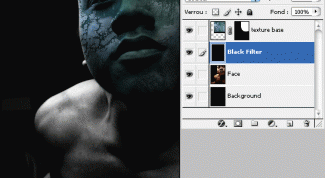 Картинка по теме - как сделать наложение в фотошопе
