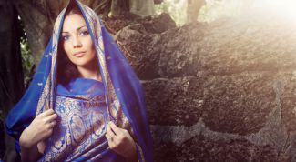 Картинка по теме - как завязывать сари