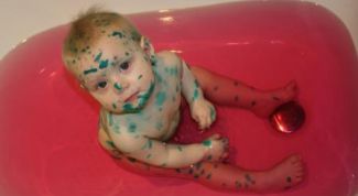 Картинка по теме - как смыть марганцовку