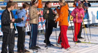 Картинка по теме - как научиться бегать на лыжах