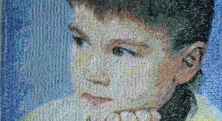 Картинка по теме - как вышить портрет