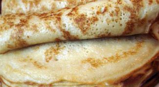 Картинка по теме - как делать блины из кефира