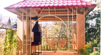 Картинка по теме - как построить беседку с мангалом