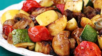 Картинка по теме - как приготовить овощи гриль