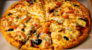 Картинка по теме - как готовить пиццу с курицей и грибами