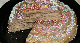 Картинка по теме - как готовить блинный торт