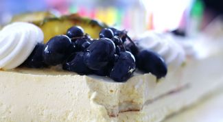 Картинка по теме - как готовить черничный торт