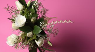 Картинка по теме - как оформить букет цветов