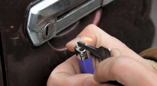 Картинка по теме - как отогреть замки в машине