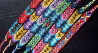 Картинка по теме - как плести широкие фенечки