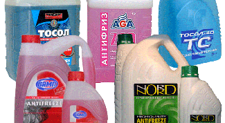 Картинка по теме - как отличить тосол от антифриза