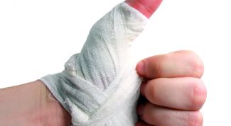 Картинка по теме - как перебинтовать палец