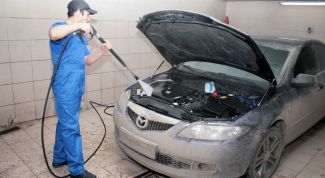 Картинка по теме - как отмыть двигатель