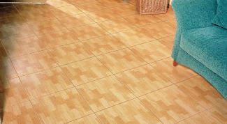 Картинка по теме - как класть плитку на деревянный пол