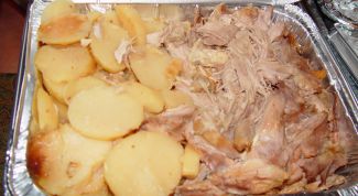 Картинка по теме - как приготовить гуся с картошкой