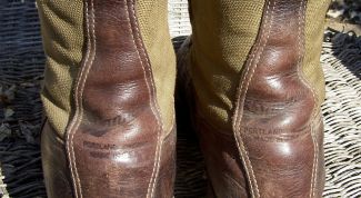 Картинка по теме - как прошить ботинки