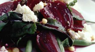 Картинка по теме - как готовить салат свекольный с орехами